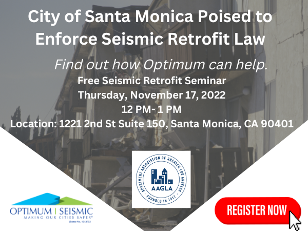 City of Santa Monica Poised to Enforce Seismic Retrofit Law