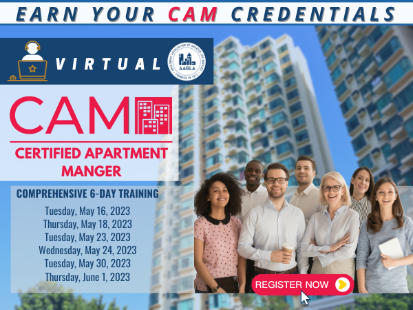 Virtual Certified Apartment Manager AAGLA